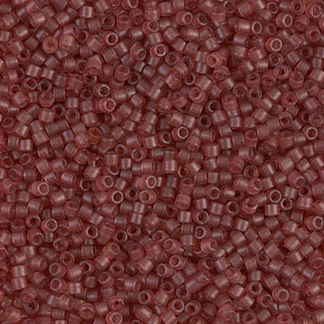Dyed Semi-Frosted Transparent Berry Miyuki Delica 11/0 DB0773