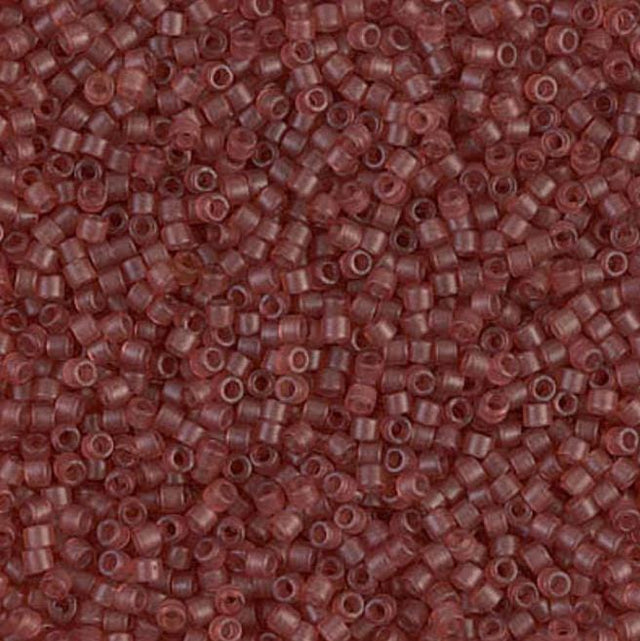 Dyed Semi-Frosted Transparent Berry Miyuki Delica 11/0 DB0773