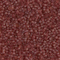 Dyed Semi-Frosted Transparent Berry Miyuki Delica 11/0 DB0773