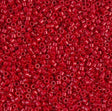 Dyed Semi-Frosted Opaque Bright Red Miyuki Delica 11/0 DB0791