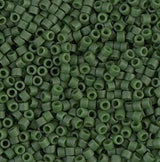 DB0797 11/0 Dyed Semi-Frosted Opaque Jade Green Miyuki Delica