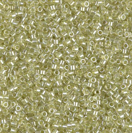 Sparking Celery Lined Crystal Miyuki Delica 11/0 DB0903