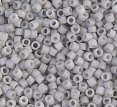 DB1518 11/0 Matte Opaque Light Smoke Miyuki Delica