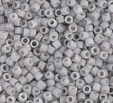 DB1518 11/0 Matte Opaque Light Smoke Miyuki Delica