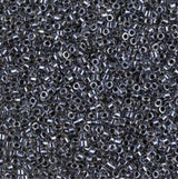 Sparking Charcoal Lined Crystal Miyuki Delica 11/0 DB0925