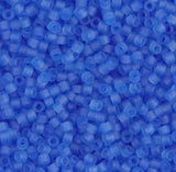 DB1270 11/0 Matte Transparent Azure Miyuki Delica
