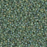 Matte Transparent Olive AB Miyuki Delica 11/0 DB1282
