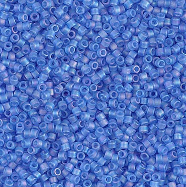 11/0 Matte Transparent Azure AB Miyuki 11/0 DB1285