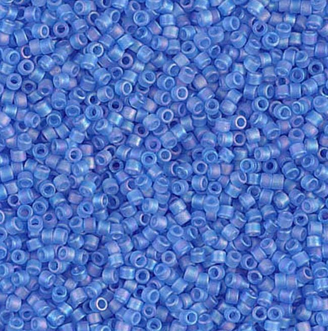 11/0 Matte Transparent Azure AB Miyuki 11/0 DB1285