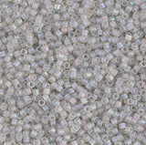 Matte Transparent Gray Mist AB Miyuki Delica 11/0 DB1286