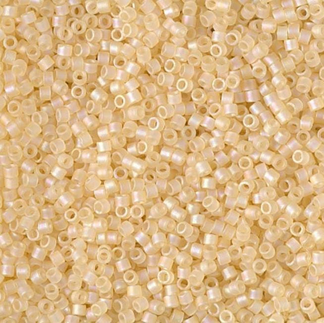 Transparent Matte Light Straw Luster Miyuki Delica 11/0 DB1287 