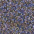 DB0986 11/0 Sparkling Lined Majestic Purple Gold Mix Miyuki Delica