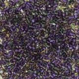 Sparkling Lined Violet Dusk Mix Miyuki Delica 11/0 DB0991