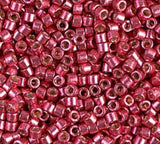 DB1841 11/0 Duracoat Galvanized Cranberry Miyuki Delica