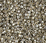 DB1851 11/0 Duracoat Galvanized Light Pewter Miyuki Delica