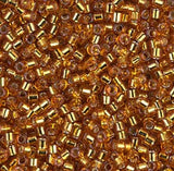 DB1201 11/0 Silver Lined Marigold Miyuki Delica