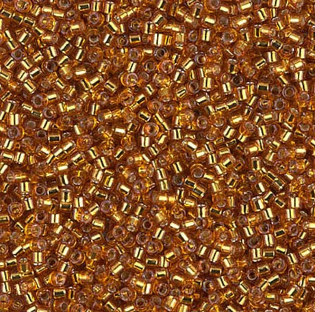 Silver Lined Marigold Miyuki Delica 11/0 DB1201