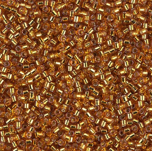 Silver Lined Marigold Miyuki Delica 11/0 DB1201