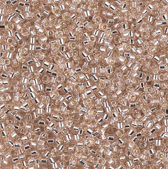 Silver Lined Pink Mist Miyuki Delica 11/0 DB1203