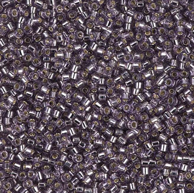 Silver Lined Light Amethyst Miyuki Delica 11/0 DB1205