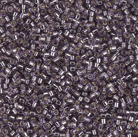 Silver Lined Light Amethyst Miyuki Delica 11/0 DB1205