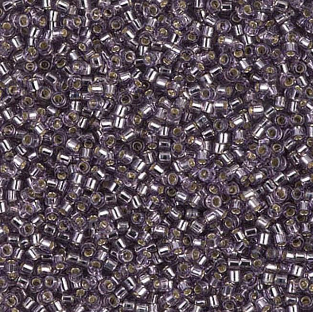 Silver Lined Light Amethyst Miyuki Delica 11/0 DB1205