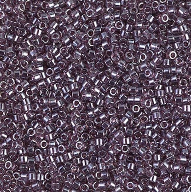 Transparent Mauve Luster Miyuki Delica 11/0 DB1224