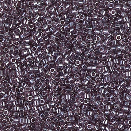 Transparent Mauve Luster Miyuki Delica 11/0 DB1224