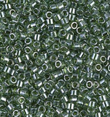 DB1227 11/0 Transparent Olive Luster Miyuki Delica