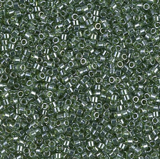 Transparent Olive Luster Miyuki Delica 11/0 DB1227