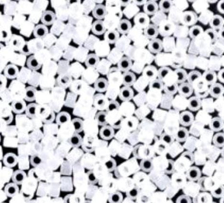 DB0851 11/0 Matte Crystal AB Miyuki Delica