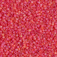Matte Transparent Red Orange AB Miyuki Delica 11/0 DB0856