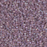 Matte Transparent Smoky Amethyst AB Miyuki Delica 11/0 DB0857
