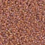 Matte Transparent Topaz AB Miyuki Delica 11/0 DB0866