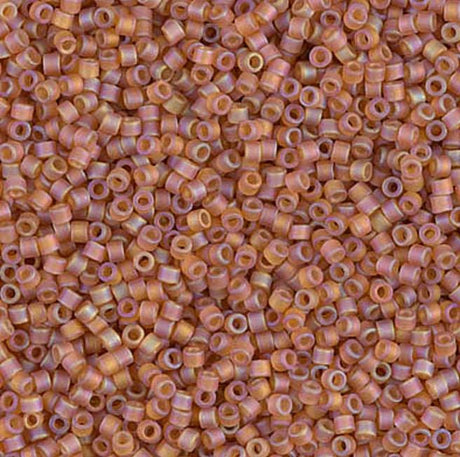 Matte Transparent Topaz AB Miyuki Delica 11/0 DB0866