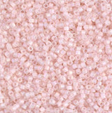 Matte Transparent Pink Mist AB Miyuki Delica 11/0 DB0868