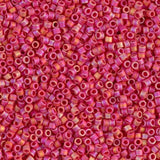 Matte Opaque Red AB Miyuki Delica 11/0 DB0874
