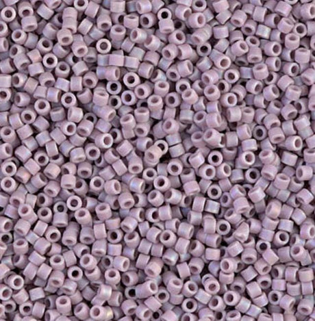 Matte Opaque Mauve AB Miyuki Delica 11/0 DB0875