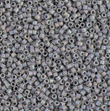 Matte Opaque Gray AB Miyuki Delica 11/0 DB0882