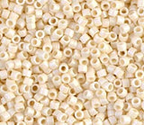 DB0883 11/0 Matte Opaque Dark Cream AB Miyuki Delica