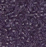 DB1105 11/0 Transparent Light Amethyst Miyuki Delica