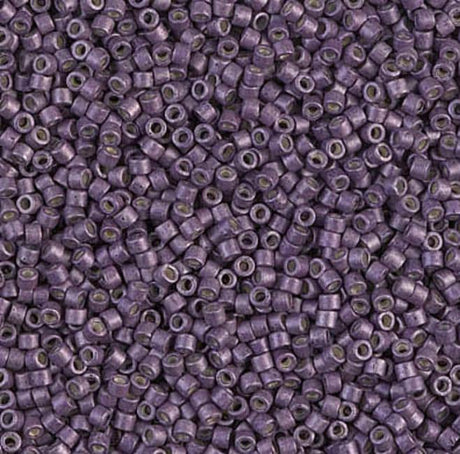 Galvanized Matte Eggplant Miyuki Delica 11/0 DB1174