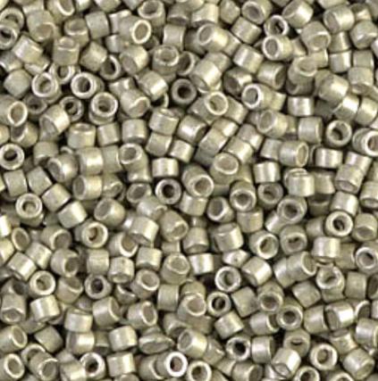 Galvanized Semi- Frosted Aloe Miyuki Delica 11/0 DB1181