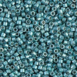 Galvanized Semi-Frosted Dark Aqua Miyuki Delica 11/0 DB1183