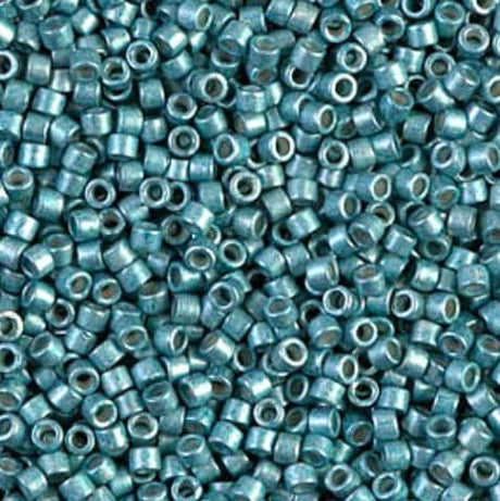 Galvanized Semi-Frosted Dark Aqua Miyuki Delica 11/0 DB1183