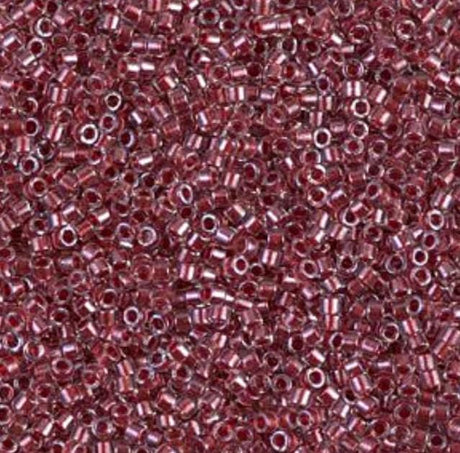 Sparkling Cranberry Lined Crystal Miyuki Delica 11/0 DB0924