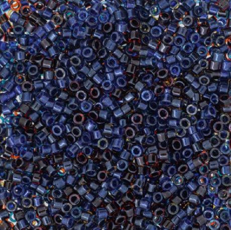 Sparkling Lined Very Berry Mix Miyuki Delica 11/0 DB0992