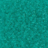 Dyed Transparent Dark Mint Green Miyuki Delica 11/0 DB1304