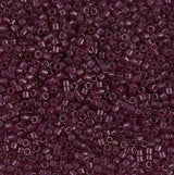Dyed Transparent Wine Miyuki Delica 11/0 DB1312