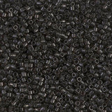Dyed Transparent Charcoal Miyuki Delica 11/0 DB1319
